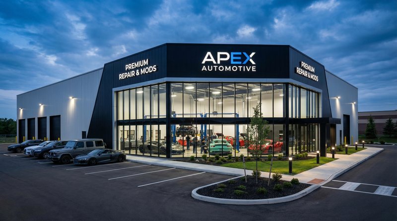 红莲社区修车改装门店